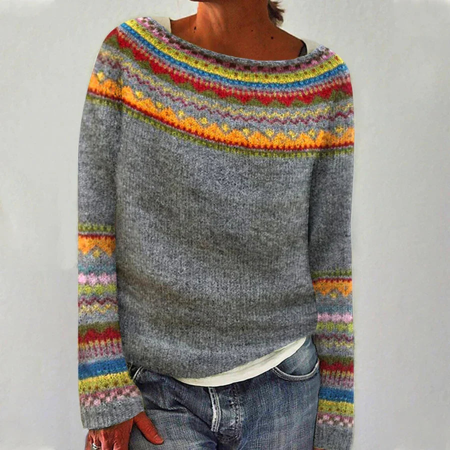 Zoe™ - Cozy Retro Jumper