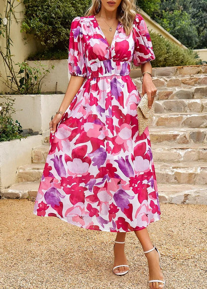Allison | Elegant Floral Dress