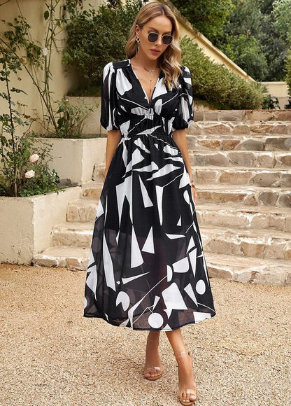 Allison | Elegant Floral Dress