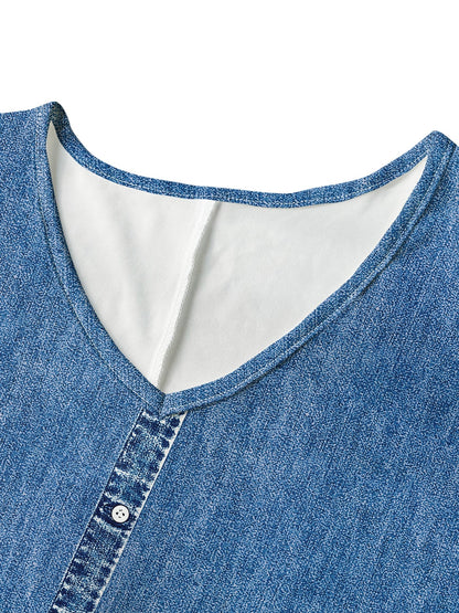 Helen | Denim Stylish Retro Dress