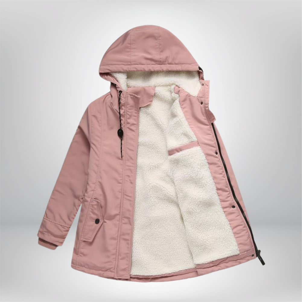 Colette | Quilted and Cozy Winter Coat with Hood