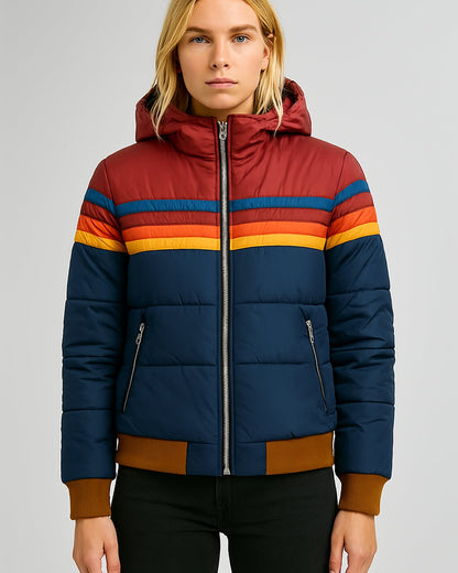 Avery - Quilted Hoodie