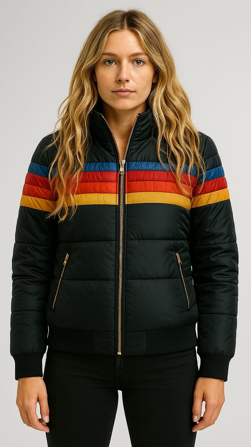 Avery - Quilted Hoodie