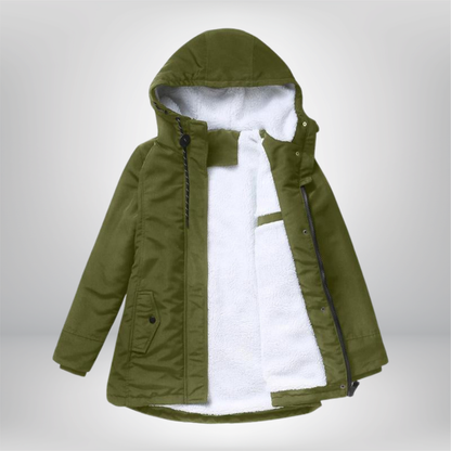 Colette | Quilted and Cozy Winter Coat with Hood
