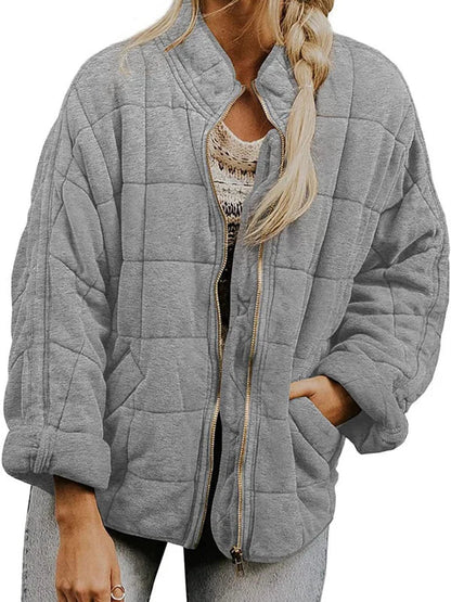 ALEXIS | QUILTED BOMBER