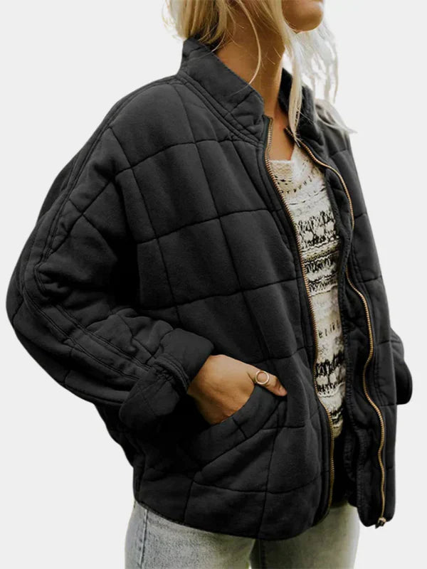 ALEXIS | QUILTED BOMBER