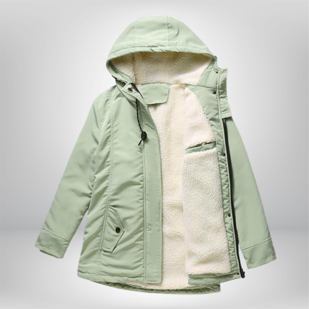 Colette | Quilted and Cozy Winter Coat with Hood