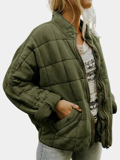 ALEXIS | QUILTED BOMBER