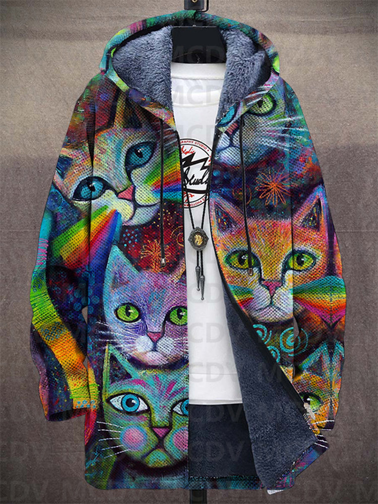 Multicolored cat / 4XL(28-30)